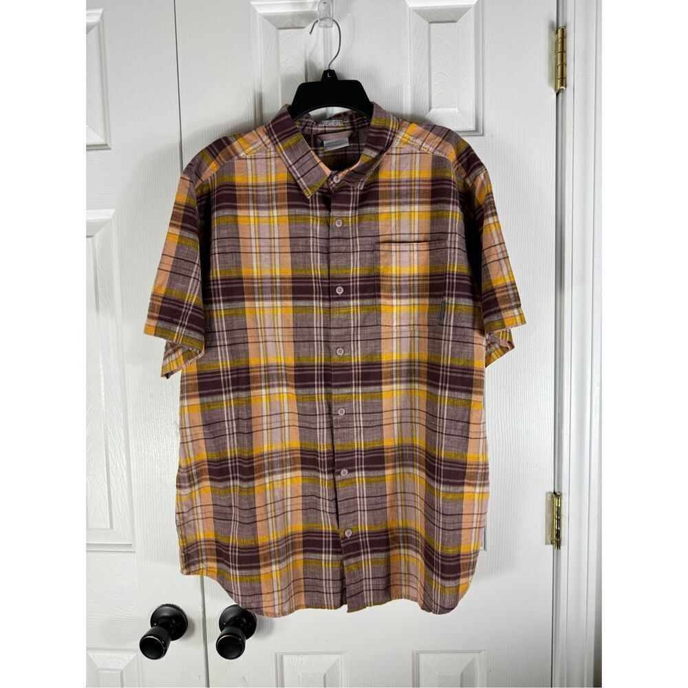 Columbia Mens Button Up Shirt Size L